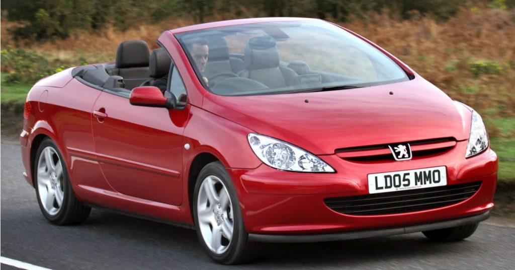 Pare-brise de Peugeot 307CC
