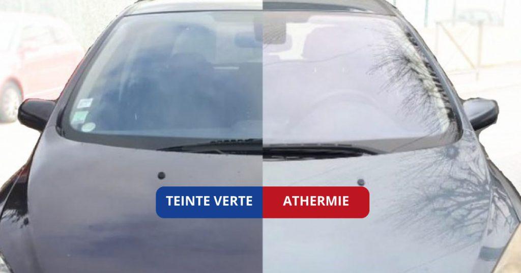 Teinte verte et athermie