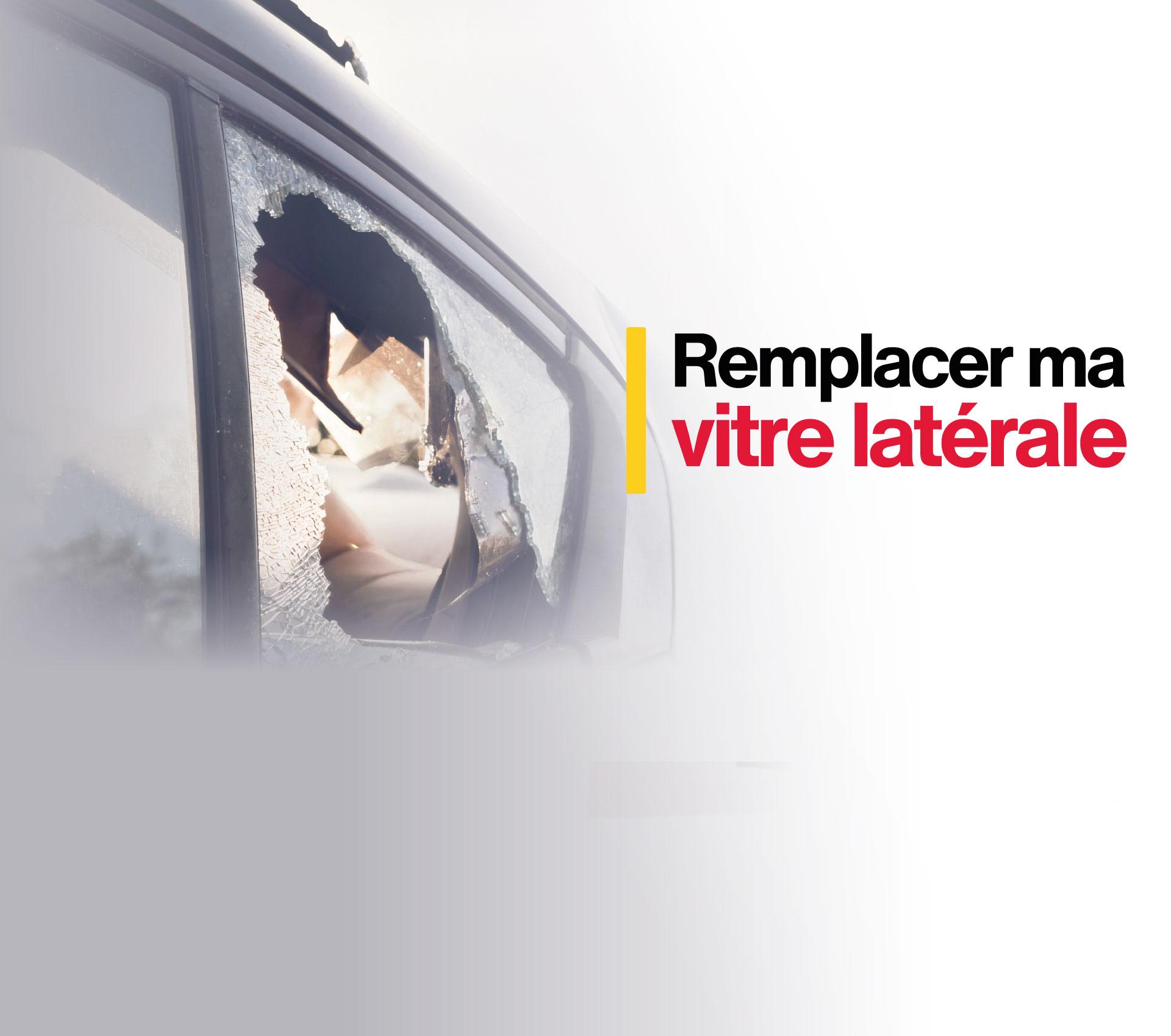 Changer vitre laterale mobile